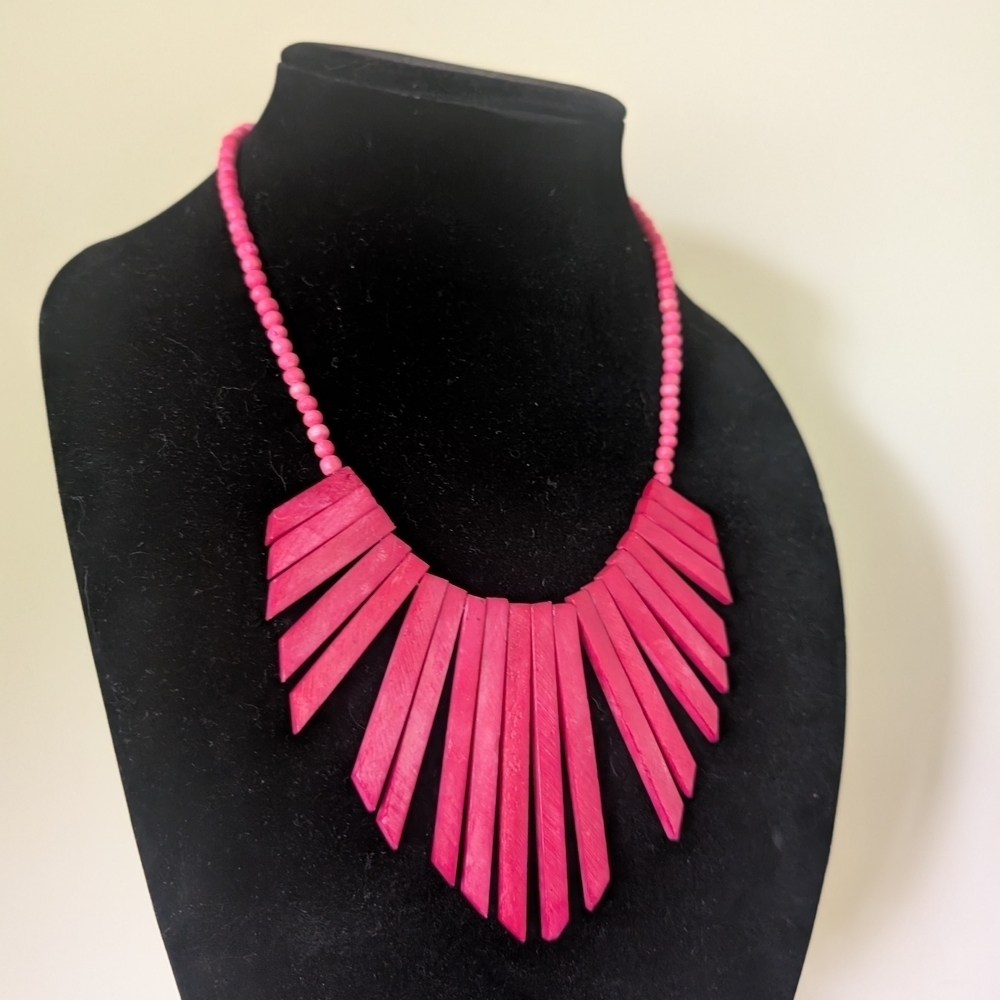 Pink Statement Necklace